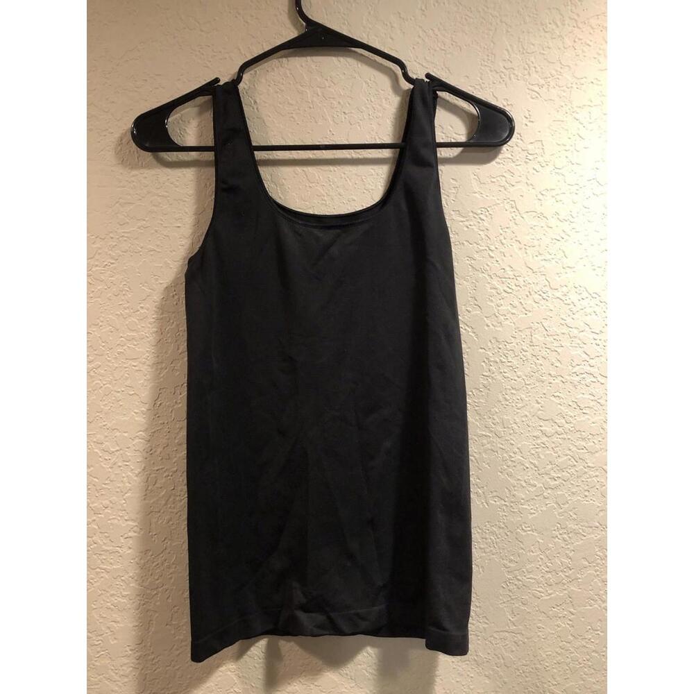 Victoria's Secret Seamless Athletic Black Tank Top Women's Size M